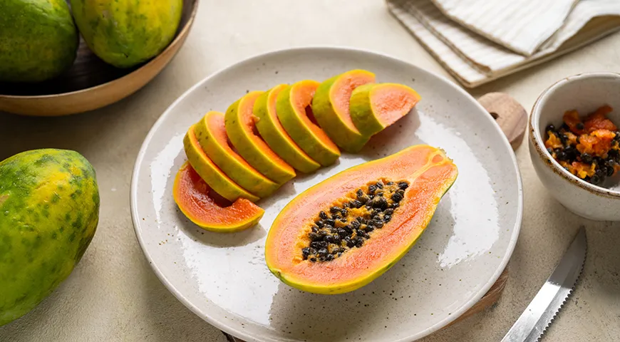 Как есть экзотические фрукты: папайю, питахайю, карамболу, маракуйю, джекфрут и дуриан