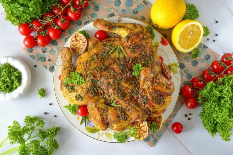 Курица в аэрогриле целиком